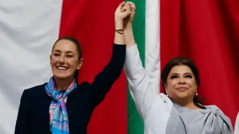 Clara Brugada agradece respaldo de Claudia Sheinbaum: “Nos fortalece en esta búsqueda de justicia”