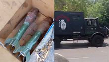 Hallan granadas en calles de la Ciudad de México