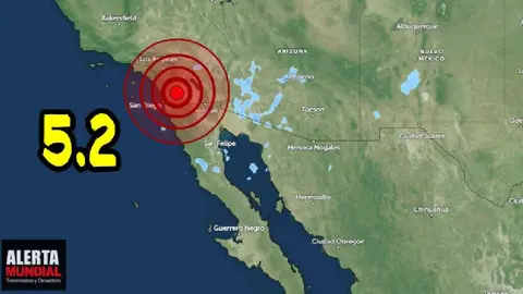 Sismo en California: Reportan temblor de 5.2 grados hoy 14 de abril
