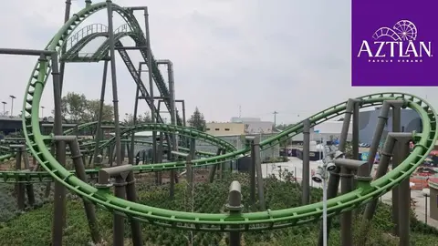 Parque Aztlán anuncia nuevos juegos, incluida la montaña rusa suspendida más grande del mundo