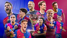 ¡Campeones! Lamine Yamal da título de LaLiga al Barcelona con golazo ante Espanyol