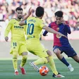 ¡Le abollan la corona! Villarreal vence en Montjuic al Barcelona campeón de LaLiga