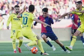 ¡Le abollan la corona! Villarreal vence en Montjuic al Barcelona campeón de LaLiga