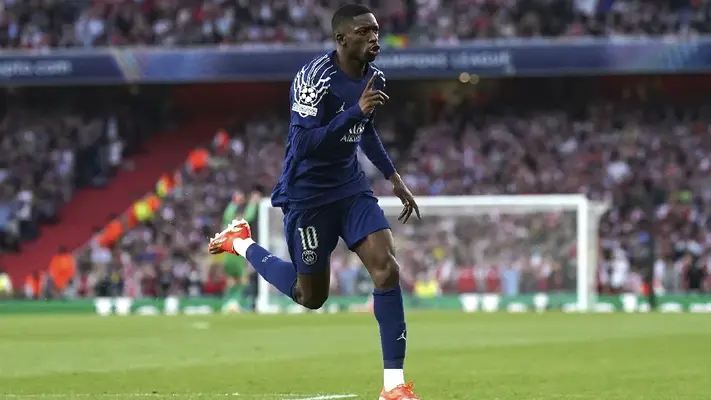 PSG vence por la mínima al Arsenal y saca ventaja del Emirates Stadium