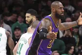 Lesión de LeBron James enciende alarmas en Los Angeles Lakers