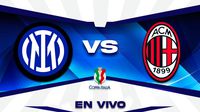 Inter de Milán vs Milan EN VIVO Coppa Italia Semifinal Vuelta