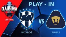 Monterrey vs Pumas EN VIVO Liga MX Play In Clausura 2025