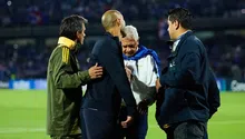 ¡Otra vez Guido Pizarro! El entrenador de Tigres se encaró con un trabajador del Olímpico Universitario