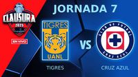Tigres vs Cruz Azul EN VIVO Liga MX Jornada 7 Clausura 2025