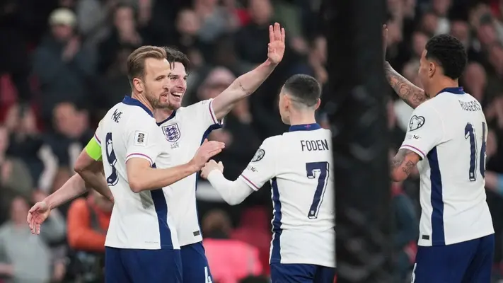 Inglaterra golea a Letonia y se reafirma como líder de su grupo en Eliminatoria UEFA