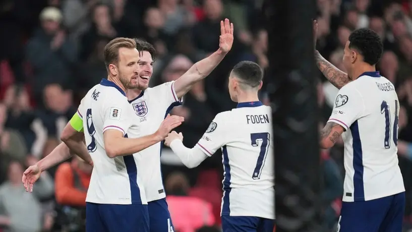 Inglaterra golea a Letonia y se reafirma como líder de su grupo en Eliminatoria UEFA