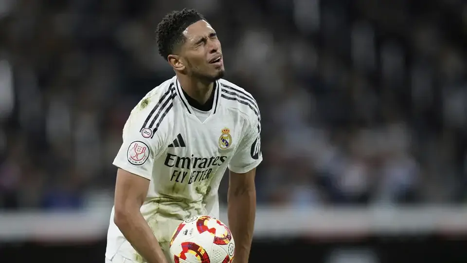 Jude Bellingham explota contra el VAR, tras la derrota del Real Madrid