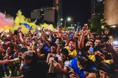 ¡Como en casa! América recibe espectacular serenata en Guadalajara