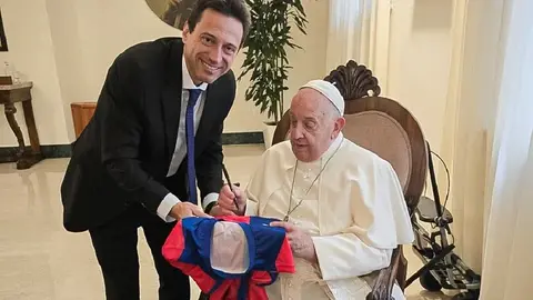 Marcelo Moretti, presidente de San Lorenzo, 'equipo del Papa', envuelto en escándalo de corrupción