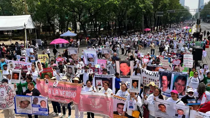 Día de las Madres 2025: Mamás buscadoras marchan para exigir justicia y verdad por sus desaparecidos