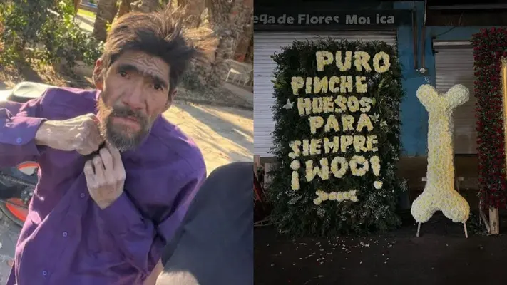 Reportan la muerte de ‘El Huesos’, influencer en condición de calle