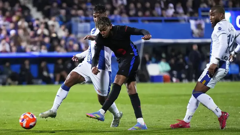 Borja Jiménez, DT de Leganés, se queja de Barcelona: "Un poco extraño todo"