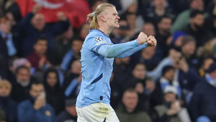 Haaland se metió al top 10 de goleadores históricos de Champions League