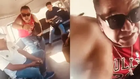 VIDEO: Pasajero del Edomex es exhibido por no pagar su pasaje; finge secuestro