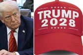 Trump lanza gorras y camisetas para promover un posible tercer mandato en 2028