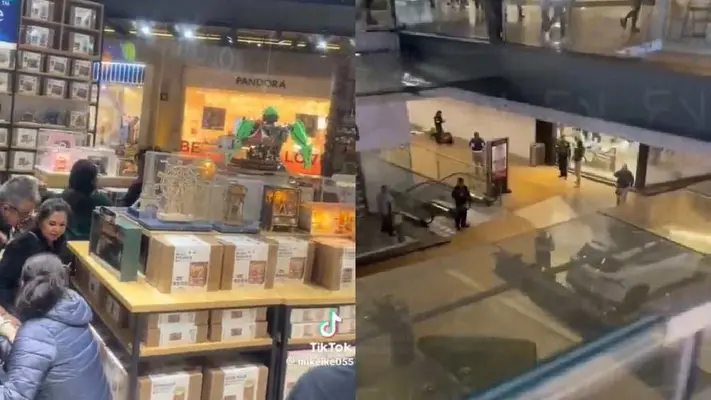 VIDEO: Clientes de Mundo E reportan detonaciones e intento de asalto en el centro comercial