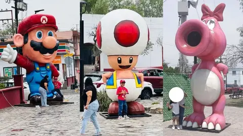 Mario Bros: Te decimos dónde están las figuras gigantes de este personaje y sus amigos