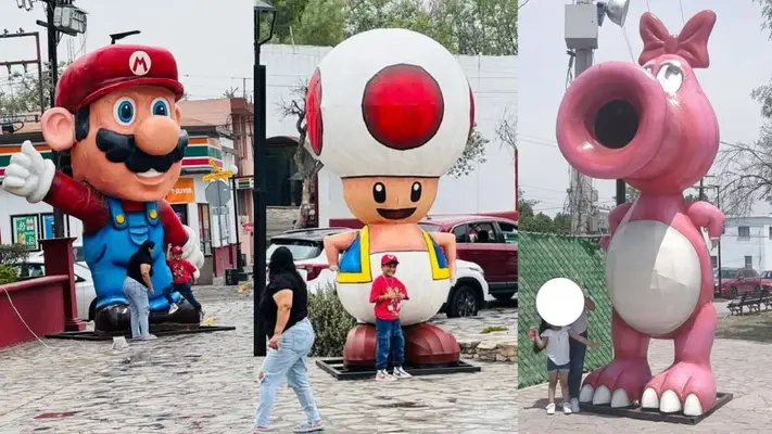 Mario Bros: Te decimos dónde están las figuras gigantes de este personaje y sus amigos