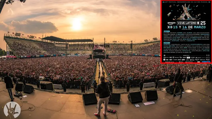 Vive Latino 2025: ¡Tenemos los horarios oficiales!