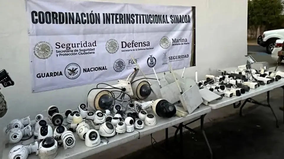 Retiran 82 cámaras de videovigilancia ilegales en Culiacán y Mazatlán; eran usadas para delincuencia