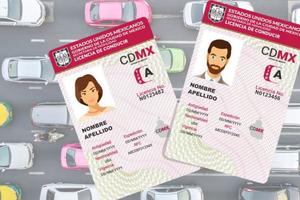 Estos son los dos tipos de licencia permanente que hay en CDMX