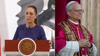 Claudia Sheinbaum invita al Papa León XIV a visitar México