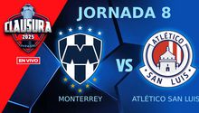 Monterrey vs Atlético San Luis EN VIVO Liga MX Jornada 8 Clausura 2025