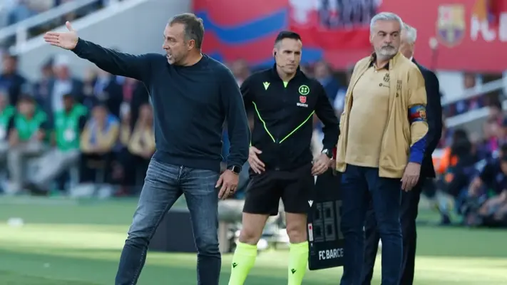 Hansi Flick tras la victoria de Barcelona ante Real Madrid: "No nos sentimos campeones"