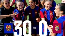 Barcelona ‘C’ Femenil protagoniza goleada histórica de 30-0 en España