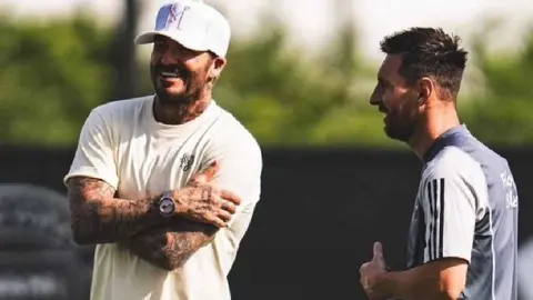 David Beckham revela la inusual petición de Lionel Messi en el Inter Miami