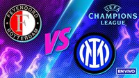 Feyenoord vs Inter de Milan EN VIVO UEFA Champions League Octavos de Final Ida