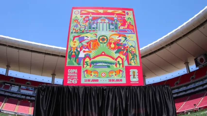 Guadalajara presenta su póster oficial para el Mundial 2026 | IMAGO7