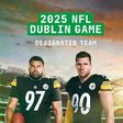 ¡Oficial! Pittsburgh Steelers jugarán en Irlanda en el 2025
