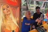 Christina Aguilera es captada tomando “chelas” en CDMX
