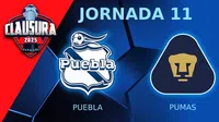 Puebla vs Pumas: ¿Cuándo y dónde ver la Jornada 11 de la Liga MX?