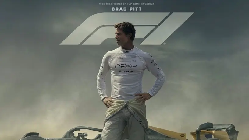 Lanzan primer tráiler de la película "F1" protagonizada por Brad Pitt