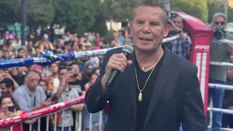 Julio César Chávez se luce como entrenador de Escorpión Dorado para contienda con Franco Escamilla