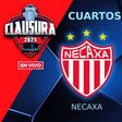 Necaxa vs Tigres EN VIVO Liga MX Cuartos de Final Ida Clausura 2025