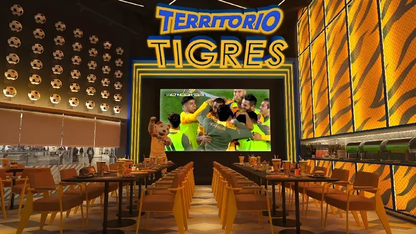 ‘Territorio Tigres’, primer restaurante temático de un club en México