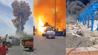 VIDEOS: Van 14 muertos y más de 700 heridos por explosión en puerto petrolero