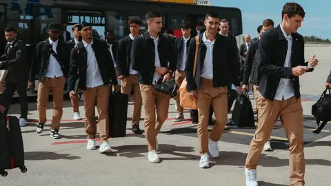 FC Barcelona ya se encuentra en Milán para la Vuelta de Semifinales de la Champions