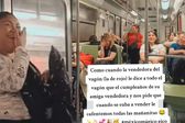 VIDEO: Usuarios del Metro de la CDMX le cantan mañanitas a una vendedora