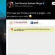 Ricardo Salinas Pliego se disponía a pagar sus impuestos pero… ¡se ‘cae’ página del SAT!