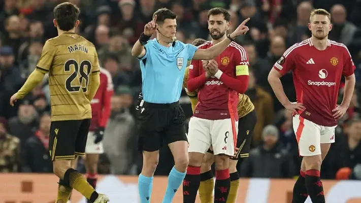 'El diablo vestía de azul': Real Sociedad se queja del arbitraje en Europa League
