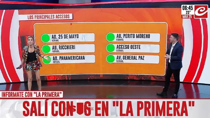 Conductora de TV se enoja y abandona programa por errores de la producción: “No se puede laborar así”